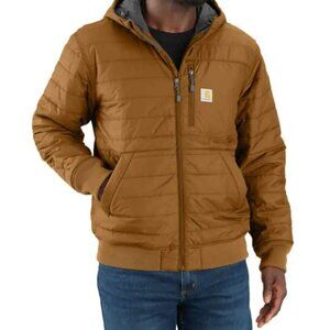TAKE 50% OFF | Carhartt Men's Gilliam Insulated Hooded Jacket - Carhartt Brown
